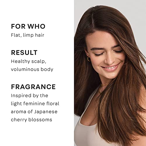 NatureLab TOKYO Perfect Volume Conditioner + Eco-Friendly Refill Pouch Bundle | Lightweight Hair Conditioner, Build & Lift Flat, Fine, or Limp Hair | 11.5 oz & Refill 22.9 oz | $38 VALUE