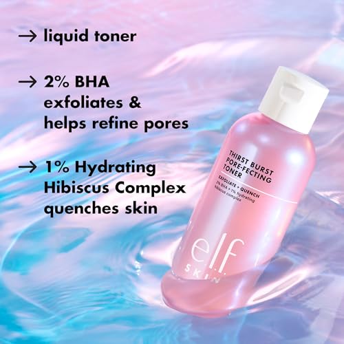 e.l.f. Thirst Burst Pore-fecting Toner - Hydrating BHA Exfoliant