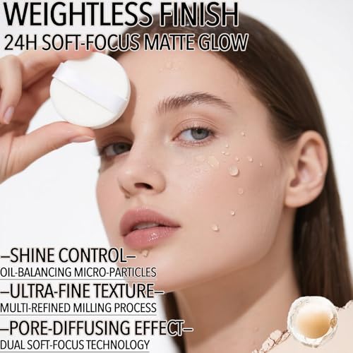 Mineral Powder Foundation SPF 35 - Full Coverage Loose Powder