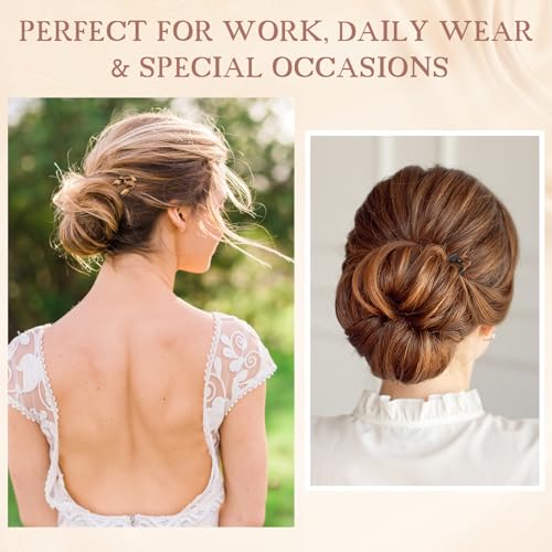 Benefree Tortoiseshell U-Shaped Hair Pins, 2 Pack