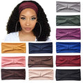 12 Pack Non-Slip Wide Headbands for Women - Soft Elastic Hair Bands