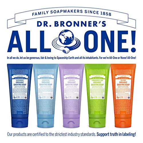 Dr Bronners, Shave Gel Lemongrasss Lime Organic, 7 Fl Oz