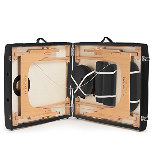 Saloniture Professional Massage Table - Portable Folding w/ Carrying Case