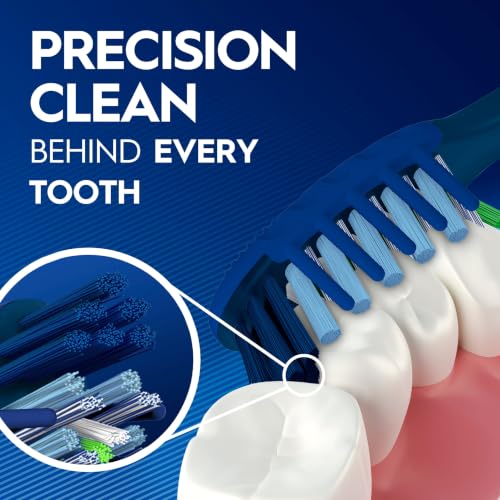 Oral-B Pro Clean Cross Action Manual Toothbrushes Pack of 6 for Deep Plaque Removal