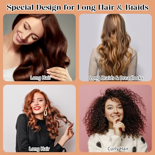Extra Large Shower Cap for Braids, Dreadlocks & Long Hair - 2 Pack