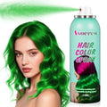 Green Temporary Hair Color Spray for Kids & Adults | Non-Sticky & Washable