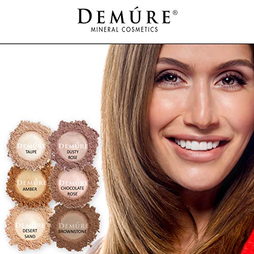 Demure Mineral Make Up (Dusty Rose) Eye Shadow, Matte Eyeshadow, Loose Powder, Eye Makeup, Professional Makeup