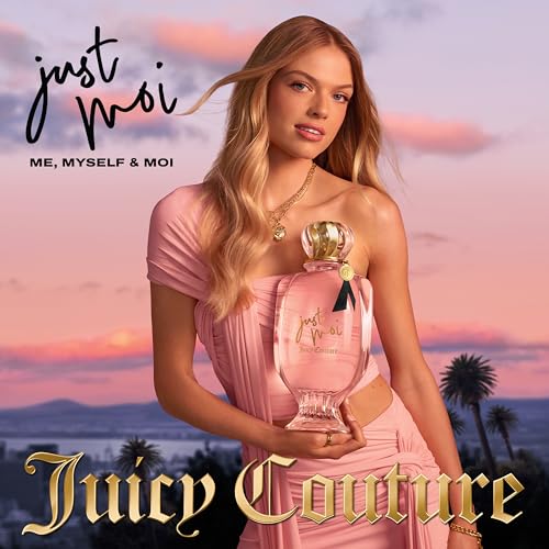 Juicy Couture Just Moi Amber Vanilla Women's Perfume 3.4 Fl Oz - Long-Lasting Sweet Fragrance