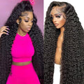 13x6 Deep Wave Lace Front Wig Human Hair 200% Density