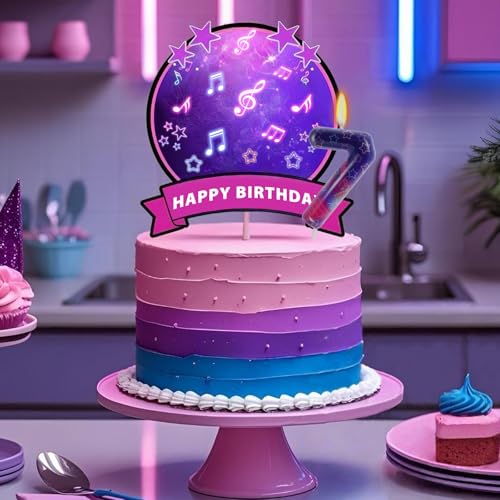 Demon Slayer Birthday Candles Number 7 - Party Supplies