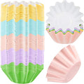 Boao Wax Melt Liners Reusable Leakproof for Any Wax Cubes Waxes Warmer Containers Cups for Scented Candle Plug in Warmers Electric Waxes Melters Burner(Pink, Blue, Green, Yellow, Purple,150 Pieces)