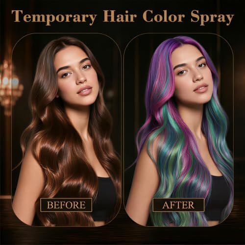 Washable Temporary Hair Color Spray for Kids & Adults - Blue, 4.06 oz