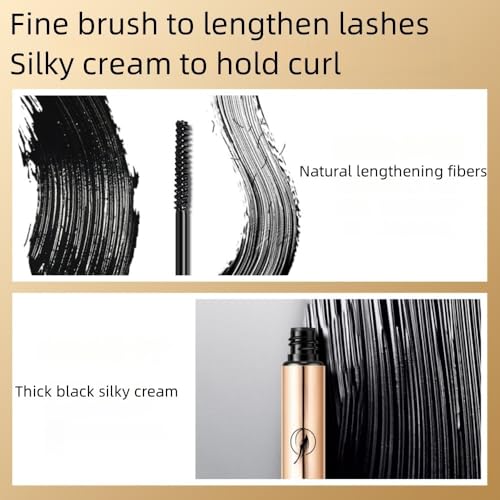 Black Waterproof Mascara for Volume & Length