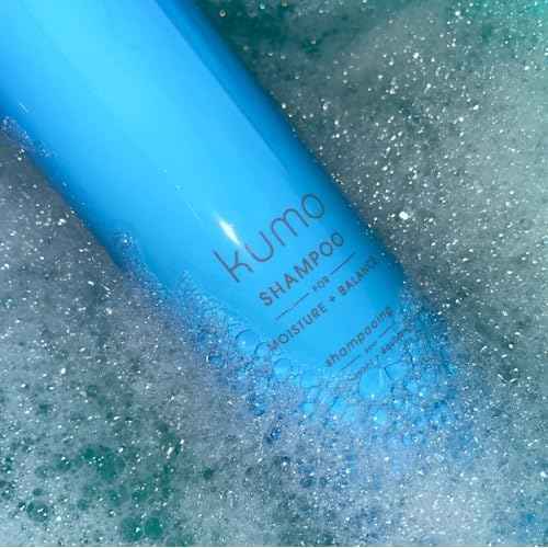 Kumo Shampoo for Moisture & Balance | Sulfate-Free, Paraben-Free, Phthalate-Free, DMDM Hydantoin-Free | Gentle & Restorative Cleanse for Dry, Damaged, Frizzy Hair