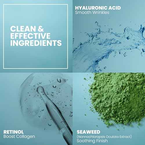 Eva Naturals Hyaluronic Acid + B5 Serum for Face ? Ultra Hydrating Vitamin C & B5 Facial Serum for Deep Moisturizing, Wrinkle & Dark Spot Treatment, Skin Firming & Renewal