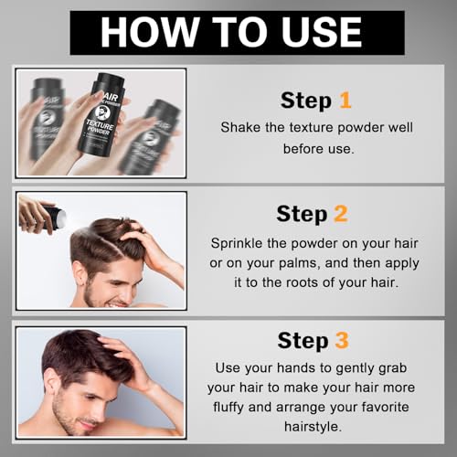 Hair Texture Powder for Men & Women, 2-Pack Volumizing