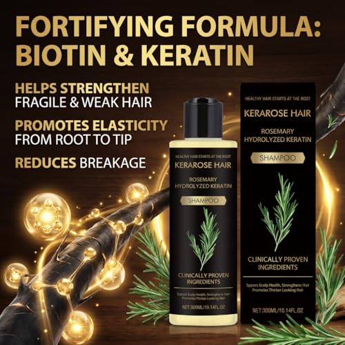 Rosemary Shampoo for Hair Growth | Biotin & Keratin Formula