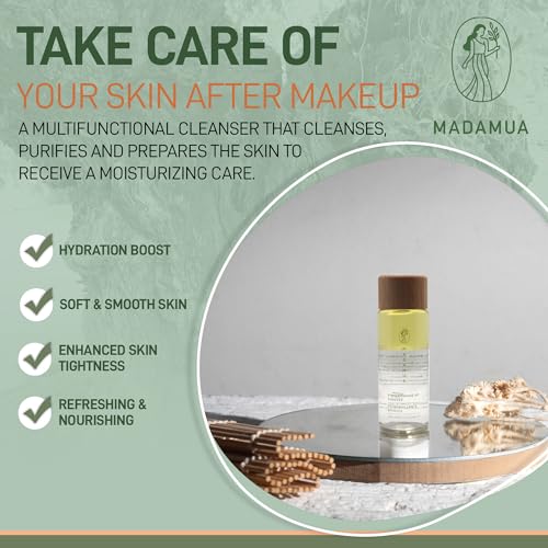 Gentle Waterproof Eye Makeup Remover Liquid with Olive Oil - Natural & Organic, Travel Size