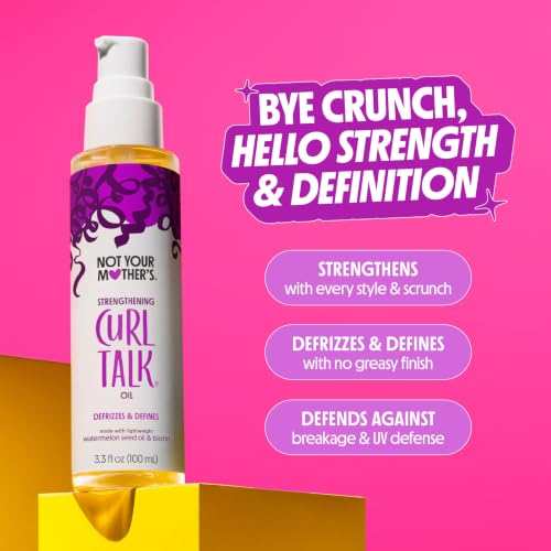 Not Your Mother's Curl Talk Strengthening Hair Oil, 2 Pack