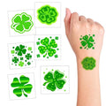 72 Shamrock Temporary Tattoos - St Patrick's Day Party Favors