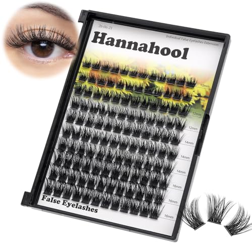 Large Pack,DIY Eye Lashes Extensions 120pcs Wide Stem Cluster Eyelashes Mixed 10-12-14-16mm/14-16-18mm/12-14-16mm Individual False Eyelashes Dramatic Look (mixed 10-12-14-16mm)