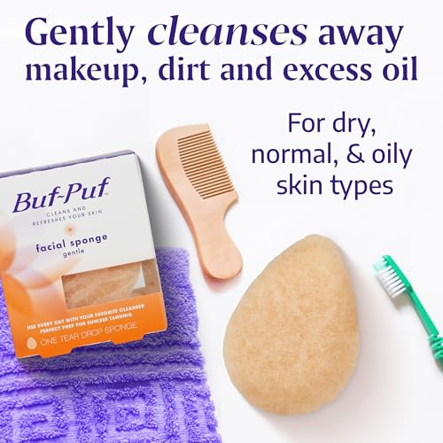 Buf-Puf Gentle Facial Sponge - Exfoliating Cleanser