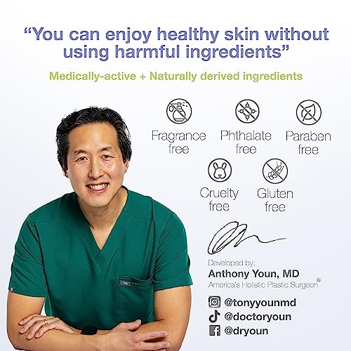 YOUN Beauty Hyaluronic + Probiotic Face Serum by Dr. Anthony Youn, 30 ML ? For Intense Hydration, Radiance Boost, & Skin Renewal ? Contains Plant-Based Hyaluronic Acid, Yogurt Extract, Vitamins C & E