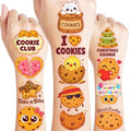 96 Cute Cookie Temporary Tattoos for Kids