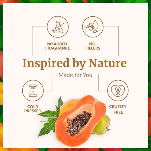 SVA Papaya Seed Oil - 4 Fl Oz ? 100% Natural Cold Pressed Papaya Oil - for Face, Skin Care, Hair Care, Scalp Massage & Body Massage ? Carrier Oil with Dropper