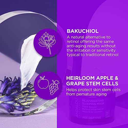 AGE DEFYING Plant Based Retinol Alternative Rejuvenating Sleeping Mask