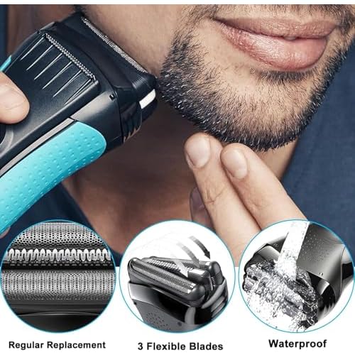 32B S3 Electric Replacement Shaver Head, Series 3 Shaving Razor Head, Series 3 Replacement Head Compatible with S3 3040s 3080s-4 370cc 3070cc 3000s 3010, 3090cc Etc