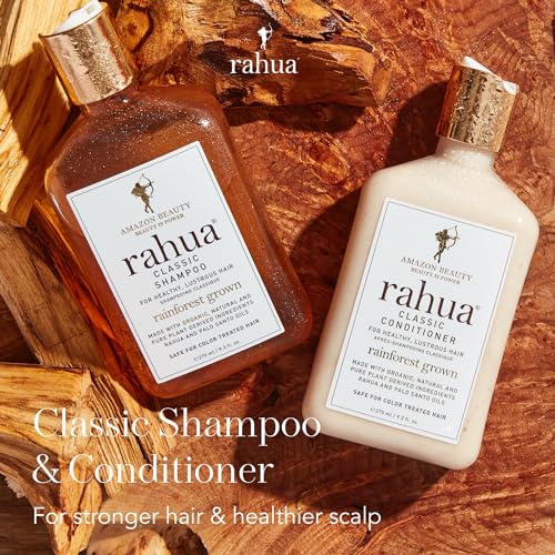 Rahua Classic Hair Conditioner, Vegan Hydrating Hair Care Oil, Quinoa, Organic Aloe Vera, Rosemary, Natural Palo Santo for Scalp Care, Promotes Growth, Silicone Free, 9.3 Fl Oz