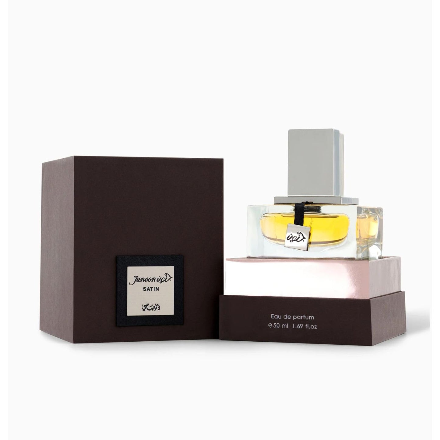 RASASI Junoon Satin for Men Eau de Parfum Spray, 1.7 Ounce