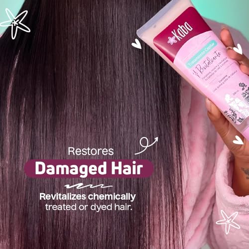 D'Luchi Kaba Hair Treatment for Thicker Fuller Hair with Grapes & Horsetail - 7.8 Oz