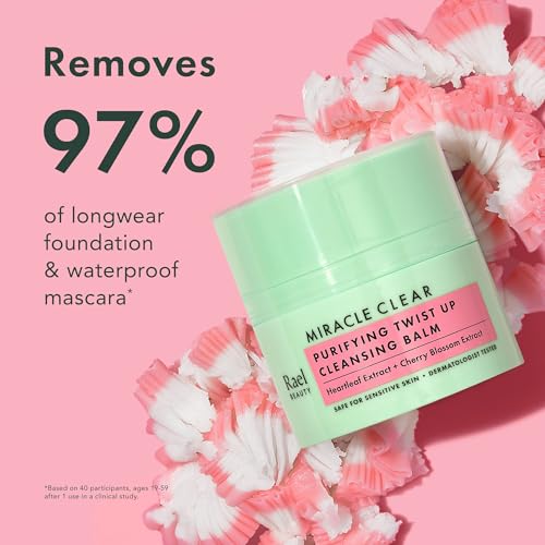 Rael Miracle Clear Cleansing Balm - Twist-Up Makeup Remover, 1.69 oz