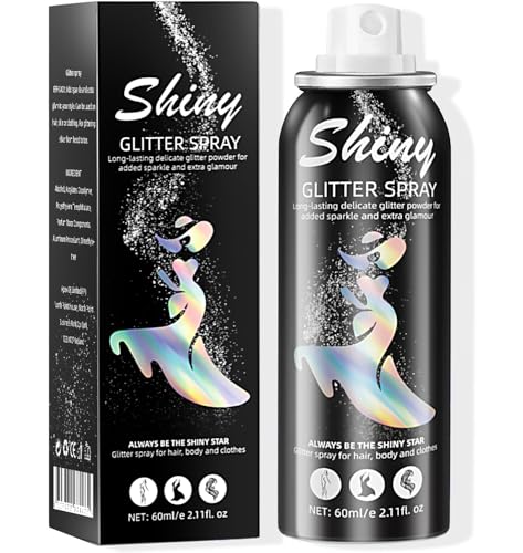 Ragkun Body Glitter Spray - Long-Lasting Waterproof (2.11 Fl Oz)