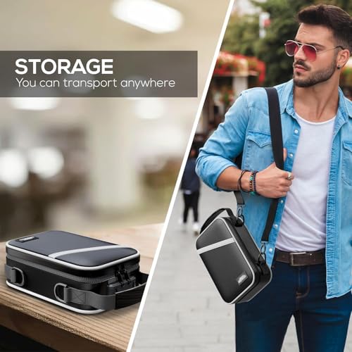 Premium Carbon Lined Smell Proof Bag with Combination Lock | Multi-Use Organization Bag with Accessories | Storage and Containers kit | Stash box | Birthday Gifts for Men/Women.