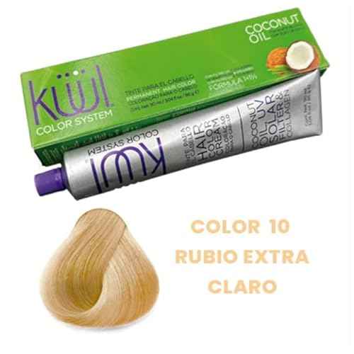 Kuul System Permanent Hair Color 10 Rubio Extra Claro