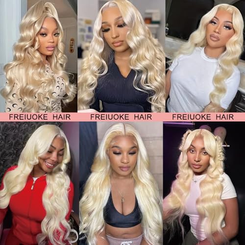 Freiuoke 613 Body Wave Human Hair Bundles - 22 Inch Brazilian Remy