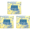Greenwich Bay Cleansing Spa Soap, Shea Butter, and Cocoa Butter. Blended with Loofah and Apricot Seed, No Parabens, No Sulfates 6.35 Ounce (3 Pack) (Fresh Milk)