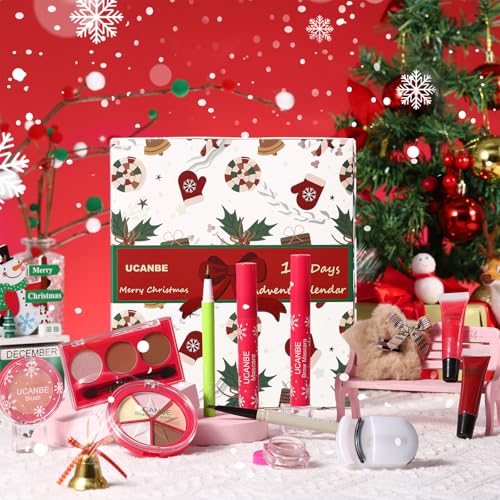 UCANBE 12-Day Makeup Advent Calendar, Holiday Beauty Gift Set