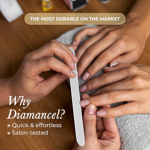 Diamancel Luxury Diamond Nail File ? #2 Medium Grit - For Most Average Thickness Fingernails (Regular Size)