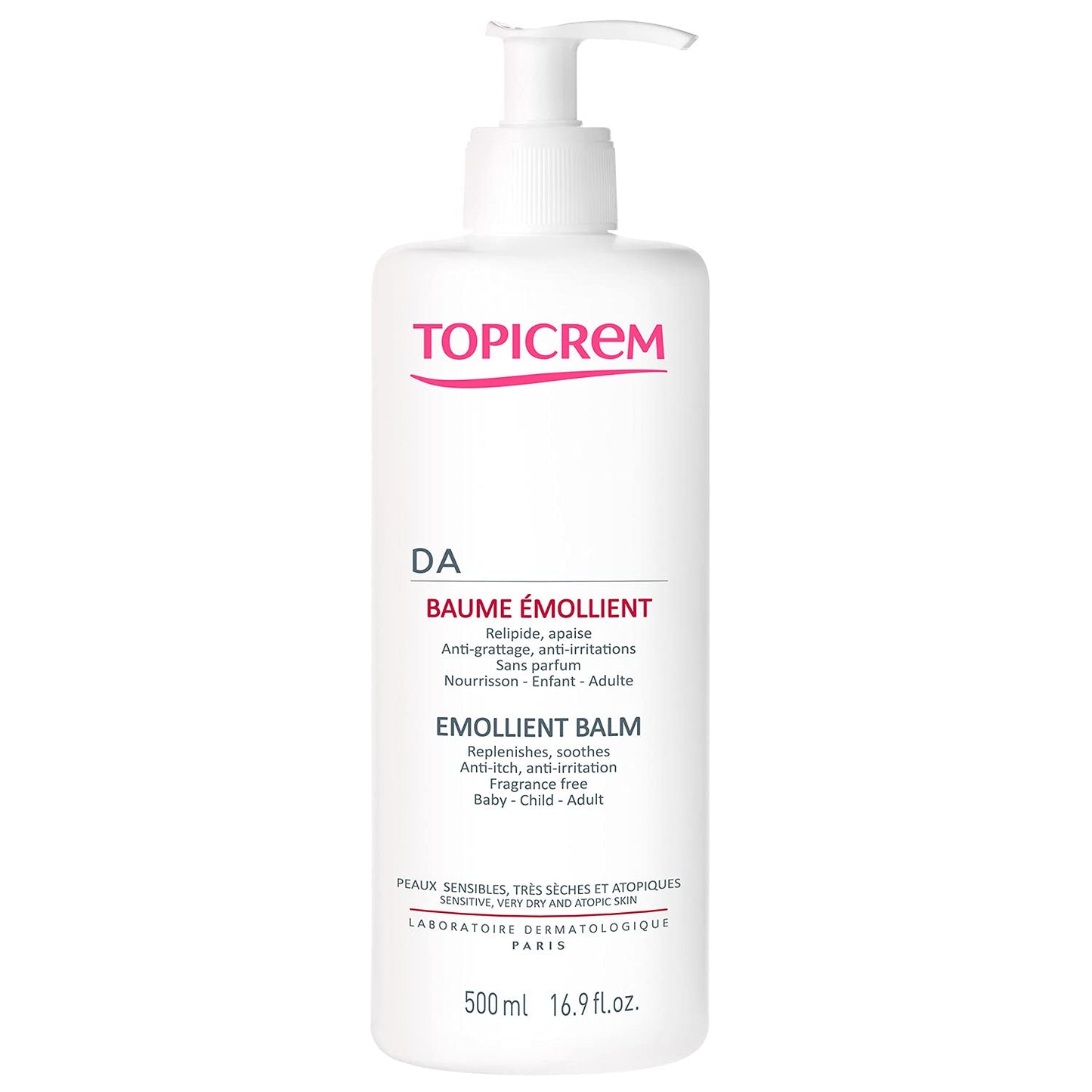 Topicrem Atopic Skin AD Emollient Balm 500ml