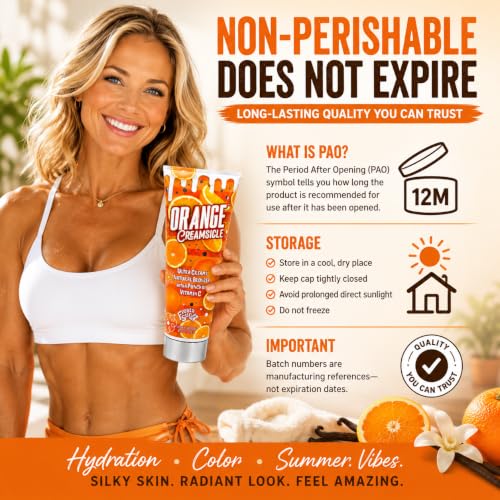 Fiesta Sun Orange Creamsicle Natural Bronzer Indoor Tanning Lotion - 8 oz
