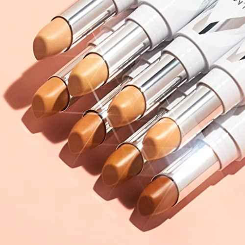 Almay Skin Perfecting Comfort Concealer, Face Makeup, Full Coverage, Natural Looking Finish, Cruelty-Free, Hypoallergenic, Dermatologist Tested, 120 Light, 1 Count