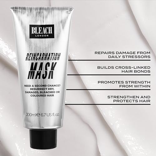 Bleach London Reincarnation Hair Mask - Bond Restoring Treatment 6.76 oz