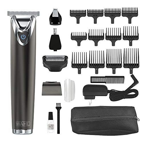 Wahl Stainless Steel Lithium Ion 2.0+ Beard Trimmer Kit