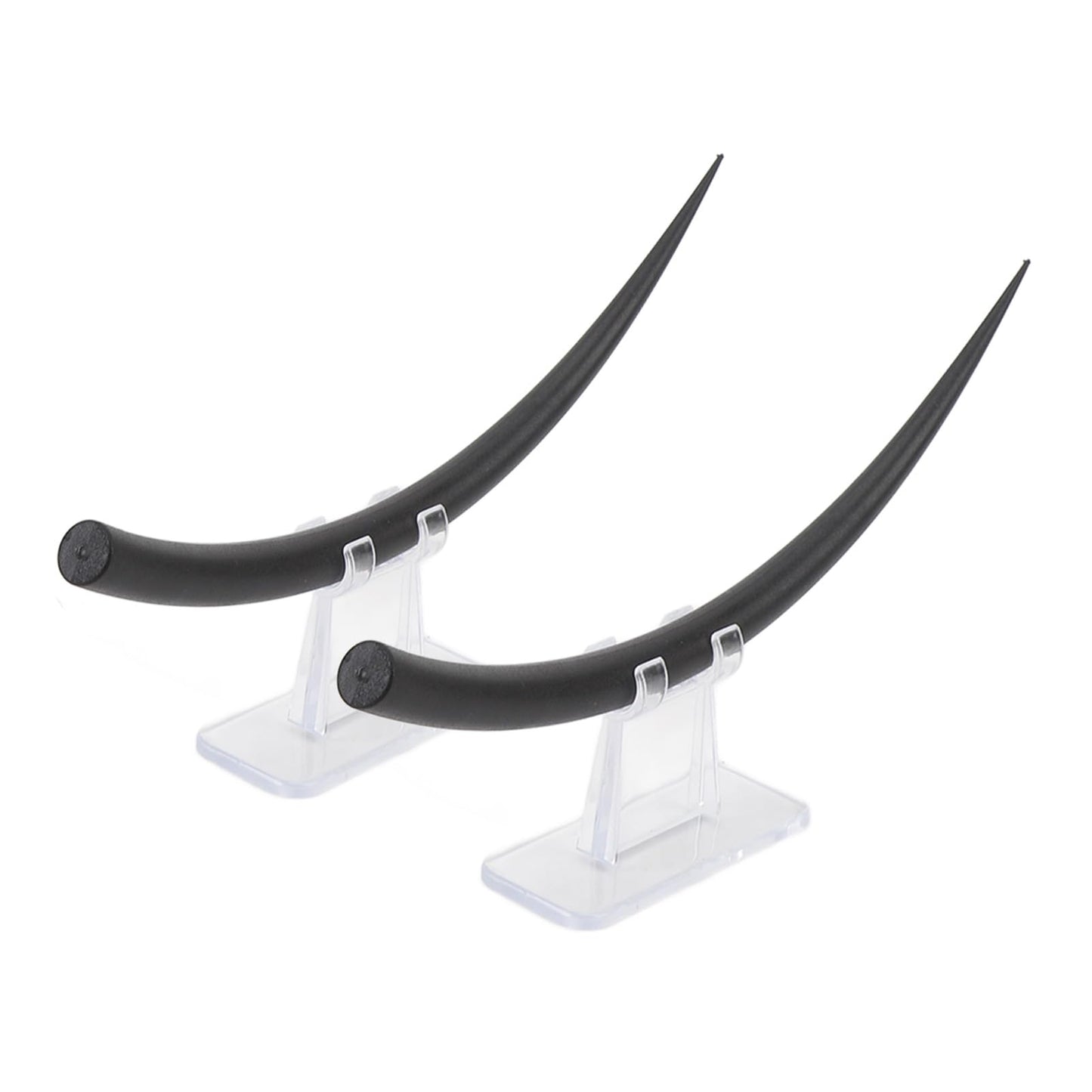 Large Eyelash Teaching Display Model B C Eyelash Training Tool with Base for Beauty Lash Schools