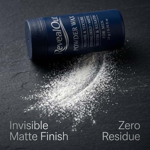 Hair Powder Wax for Men - Instant Volume & Matte Finish