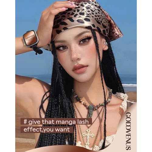 Manga Lash Clusters Natural Wispy 300 Pcs Fairy Eyelash Clusters 10-16mm Fluffy Cluster Eyelash Extensions Anime Cosplay No Plastic Feel Individual Lash Extension CC Curve